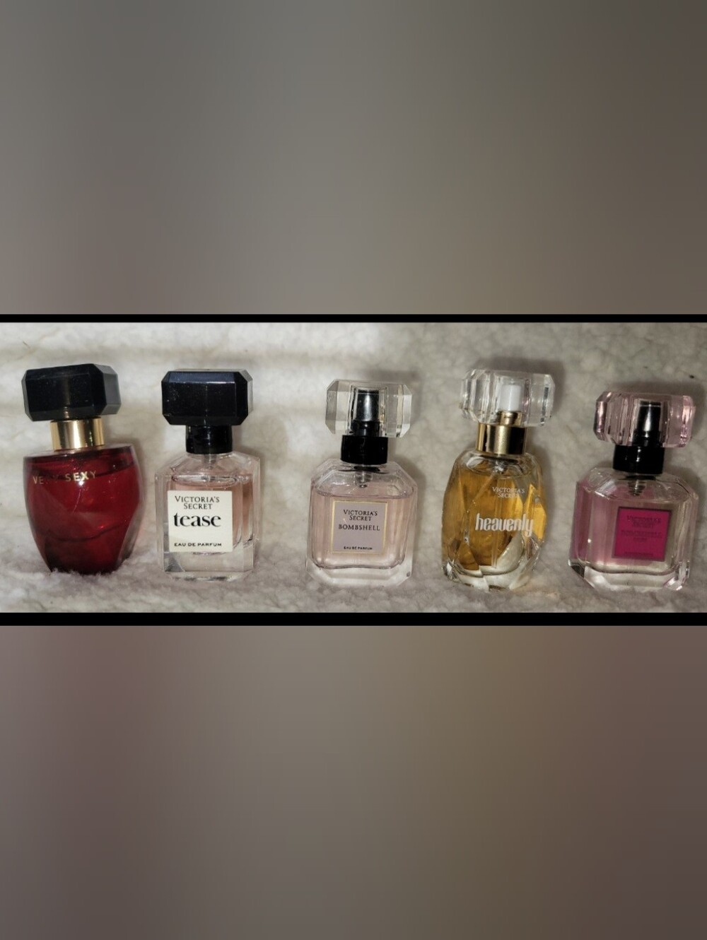 Victoria’s Secret Travel Size Perfume bundle of (5) .25 oz Bottles
